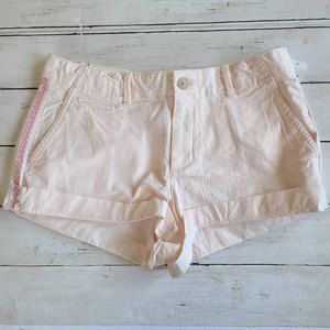 Gap Summer Shorts Light Pink Mid Rise Size 2